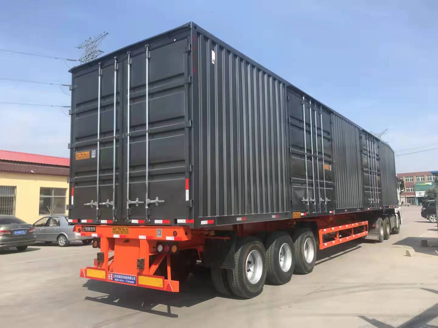 Container semi-trailer  used and brand new