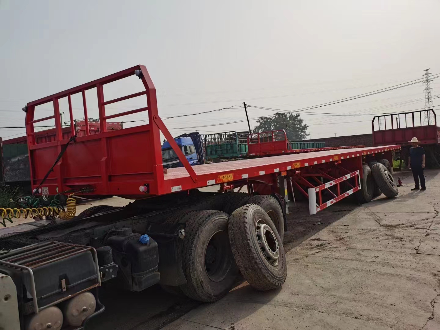 Flatbed Semi Trailer