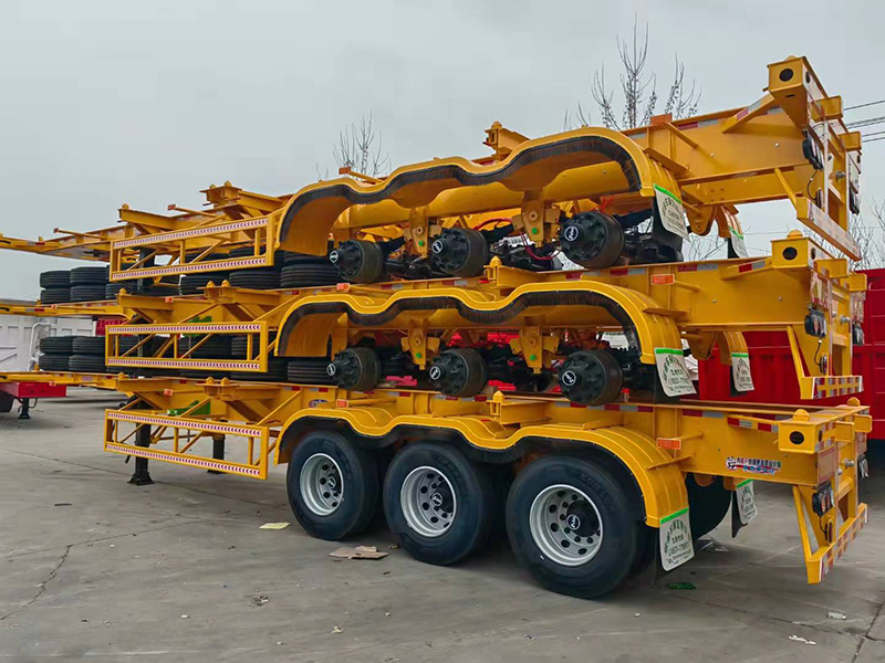 Skeletal Semi Trailer